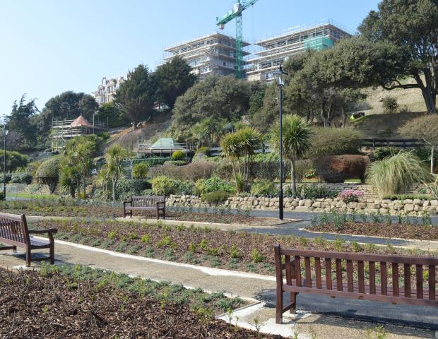 The Seafront Gardens - Restoration of Round and Octagonal Shelters and Rose Garden
