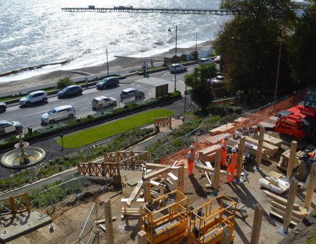 The Seafront Gardens - Restoration of Town Hall Gardens